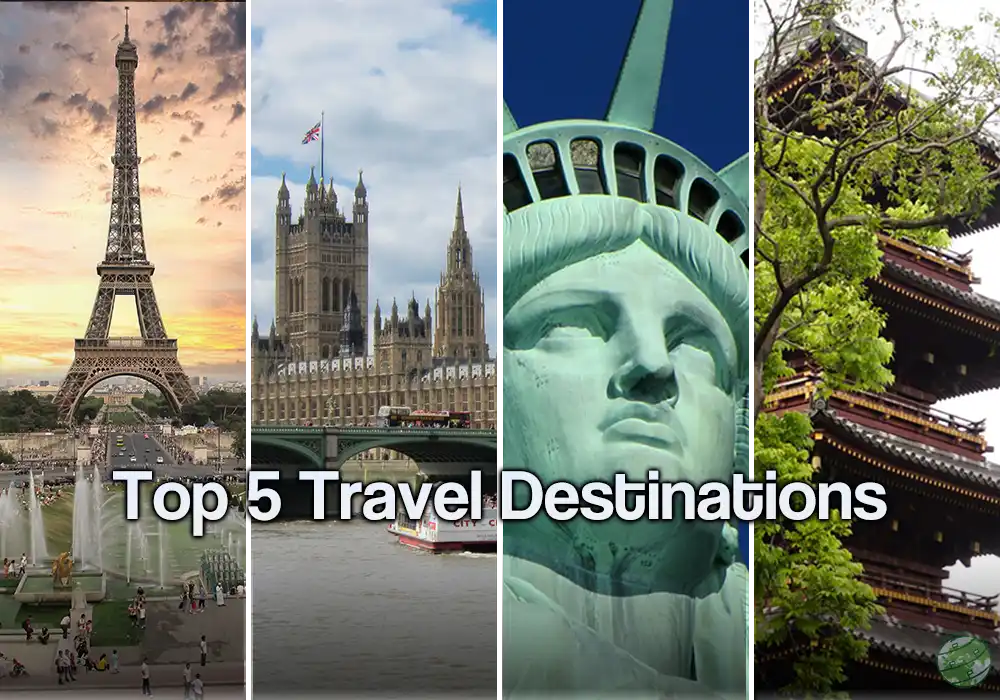 top 5 travel destinations